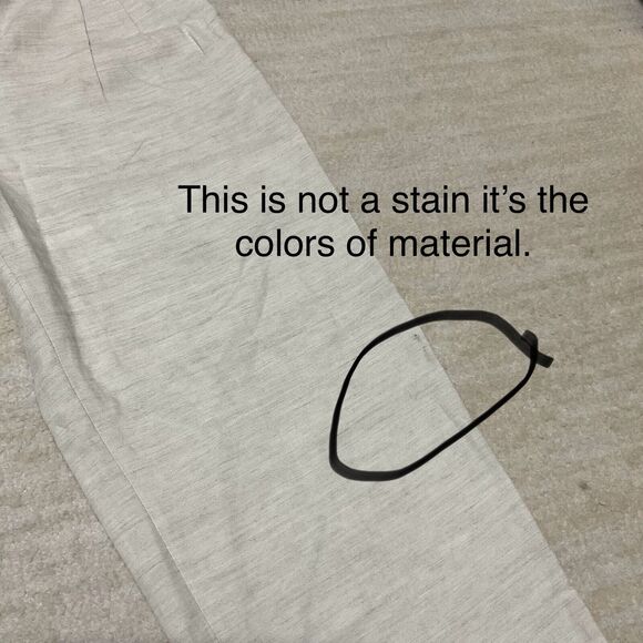 Aritzia Womens The Effortless Pant Linen Cropped Natural Ecru Size 12 $148 - Picture 11 of 12